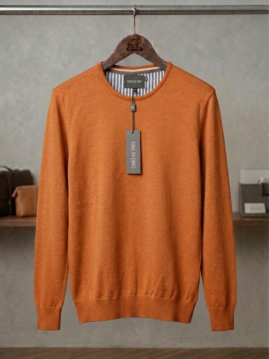 SWEATER GAEL SOFT COBRE