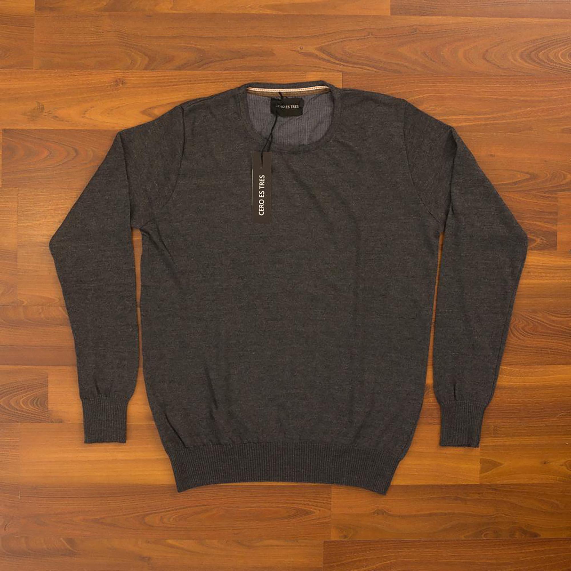 5208GT - SWEATER GAEL GRIS TOPO