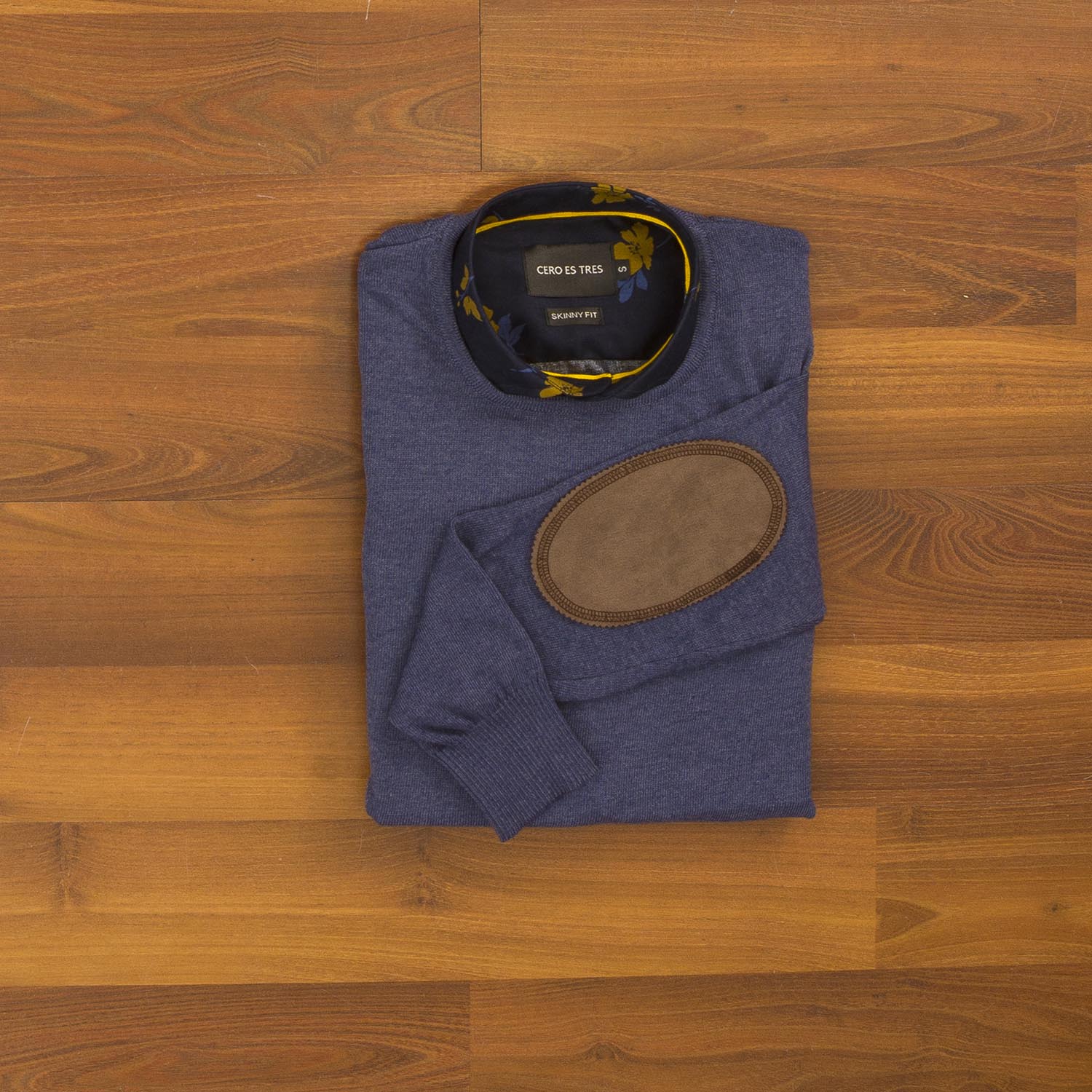 5207AM - SWEATER GAEL PITUCON AZUL MARINO