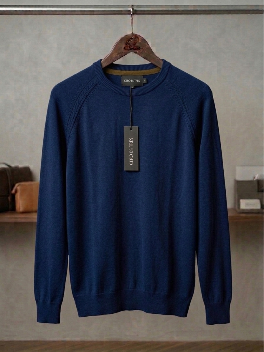 SWEATER BRITISH AZUL MARINO