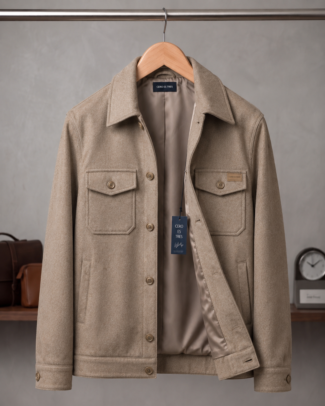 CHAQUETA MALTA CAMEL