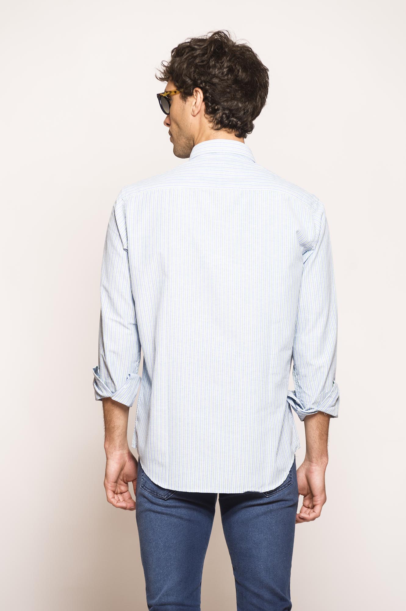 6564RAYMLCE - CAMISA LISBOA REGBAS CELESTE