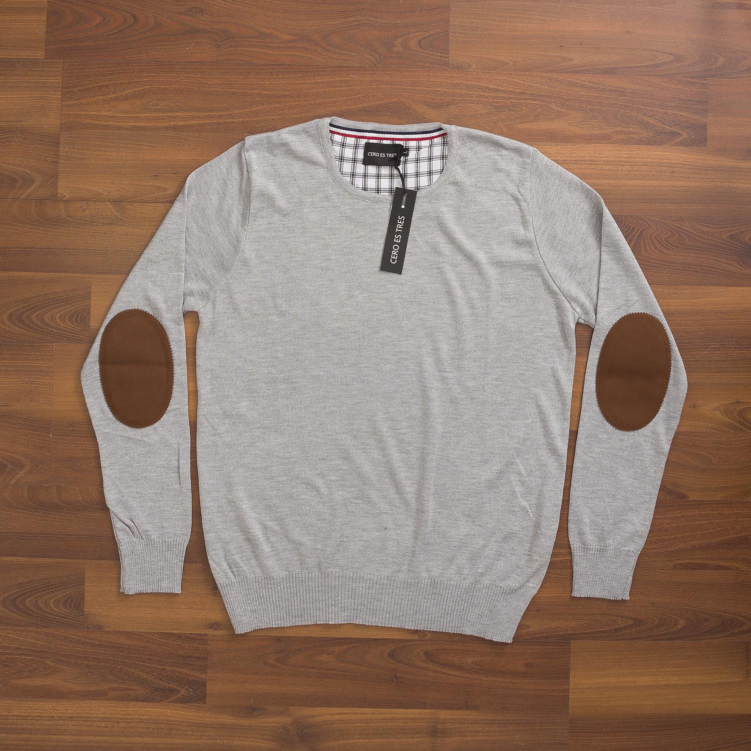 5207GRMC - SWEATER GAEL PITUCON GRIS MELANGE CLARO