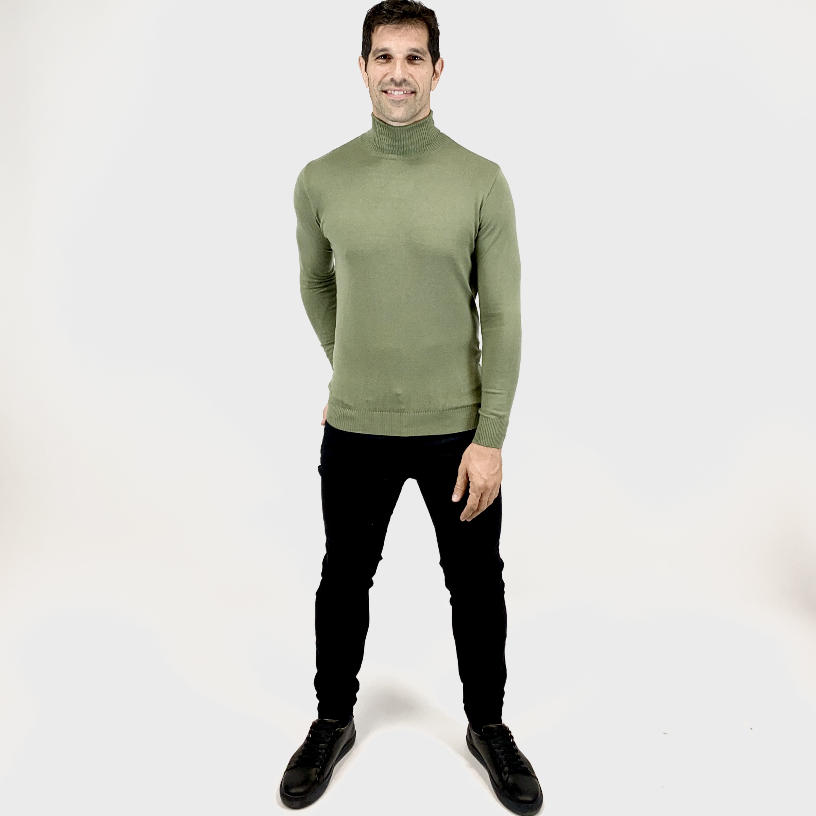 5235MI - POLERA VERMONT VERDE MILITAR