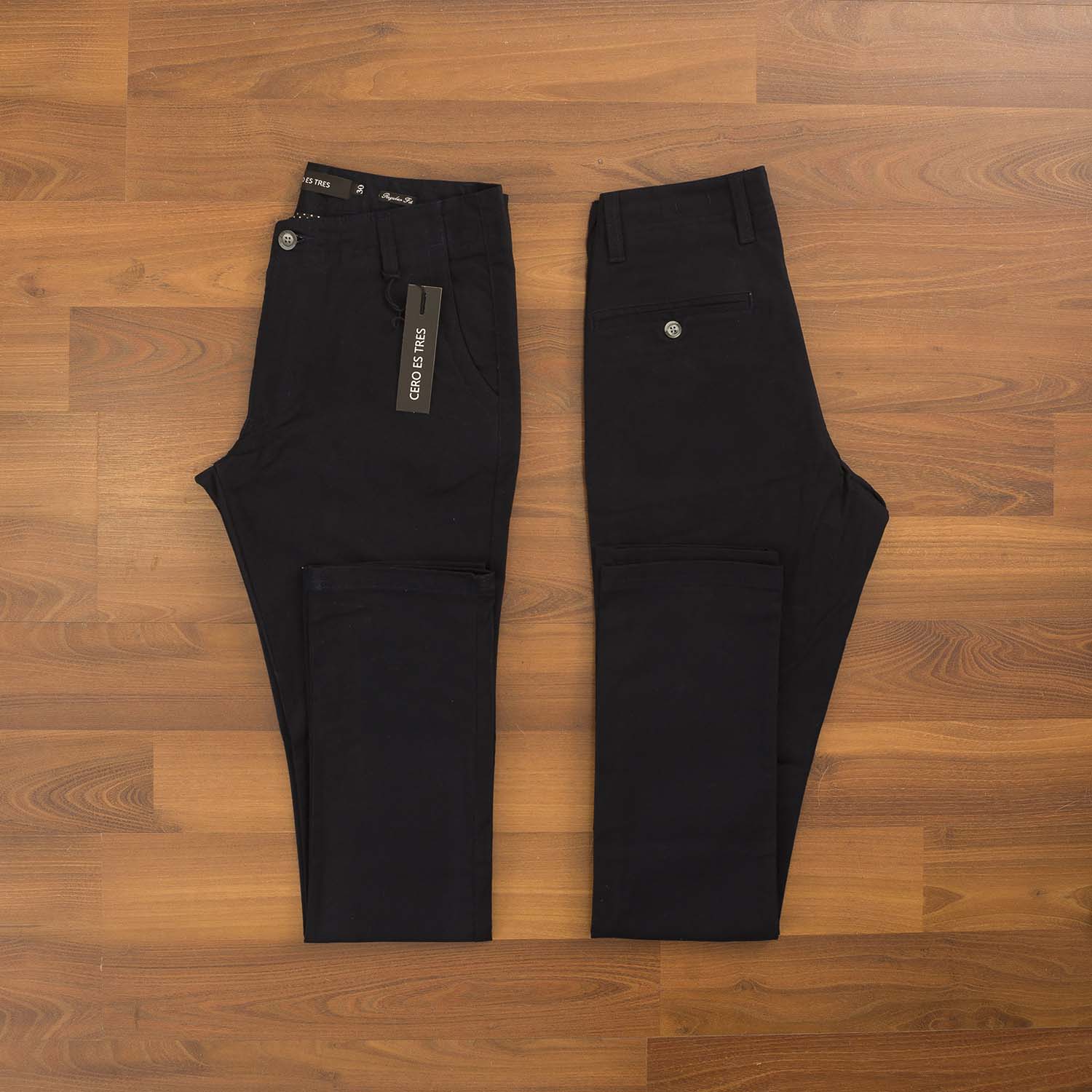 3304NE - BORG DENIMWEAR REGULAR FIT NEGRO