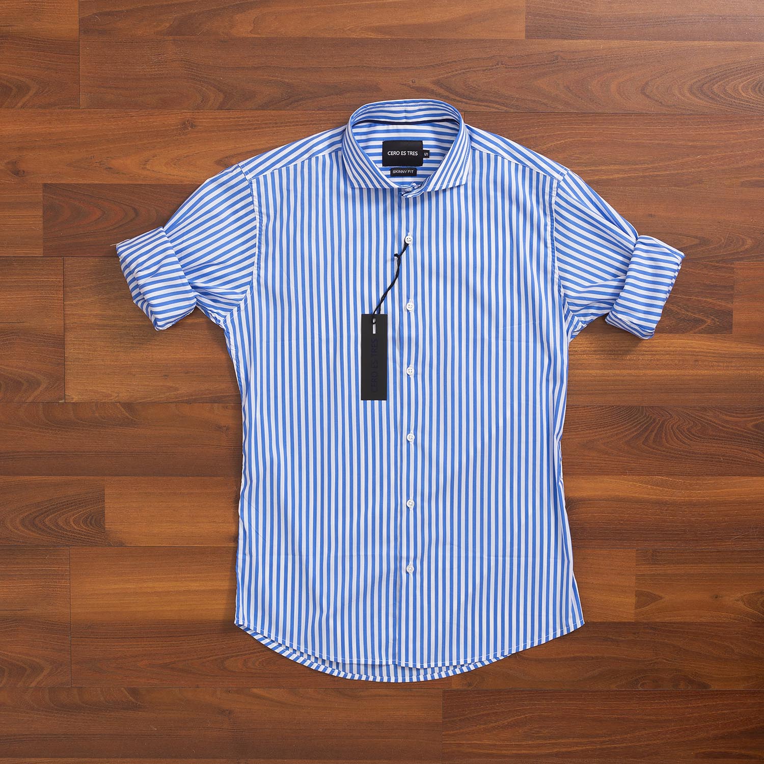 6821RAYMLBL - CAMISA MORE SKSP BLANCO