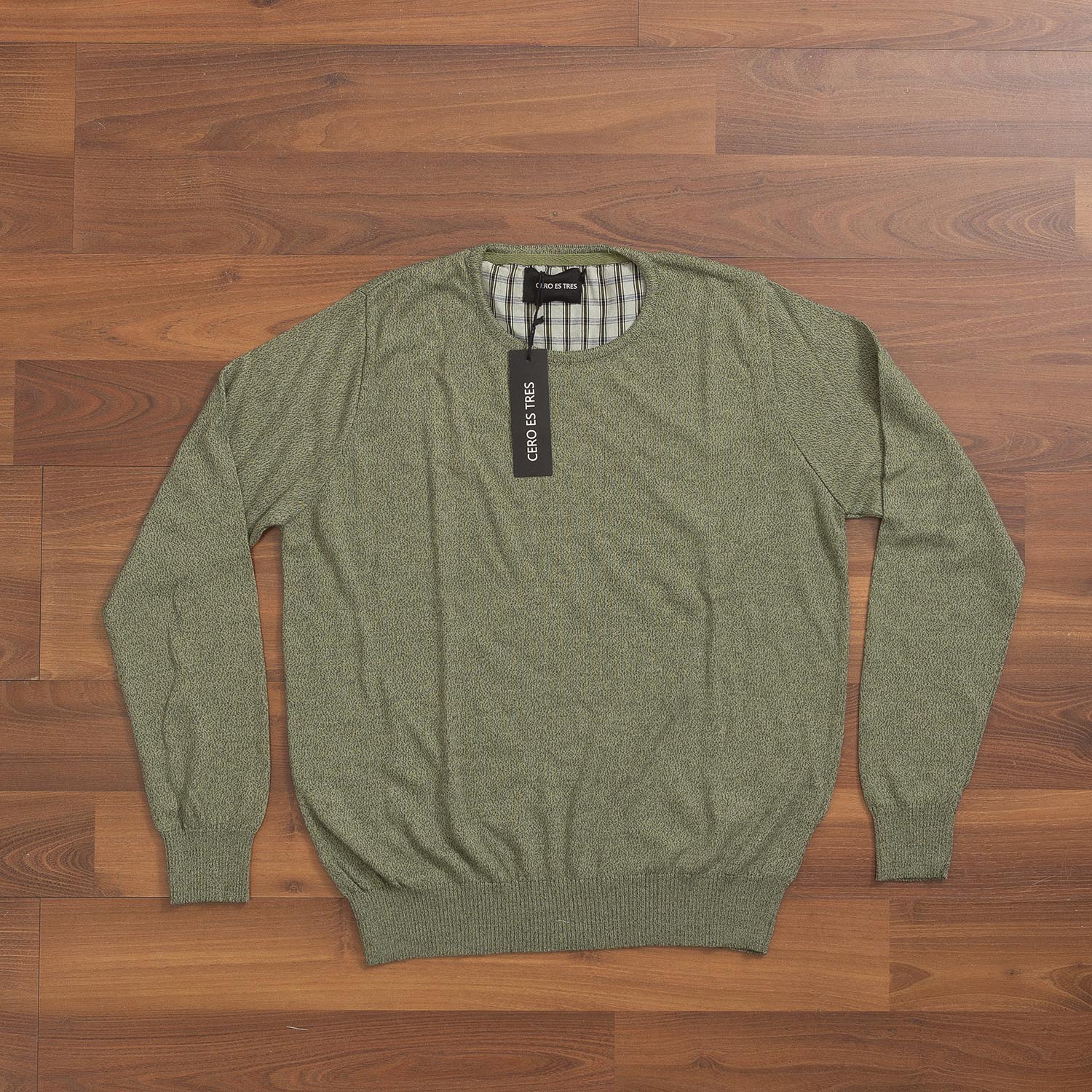 5237VC - SWEATER MOLINE VERDE CLARO