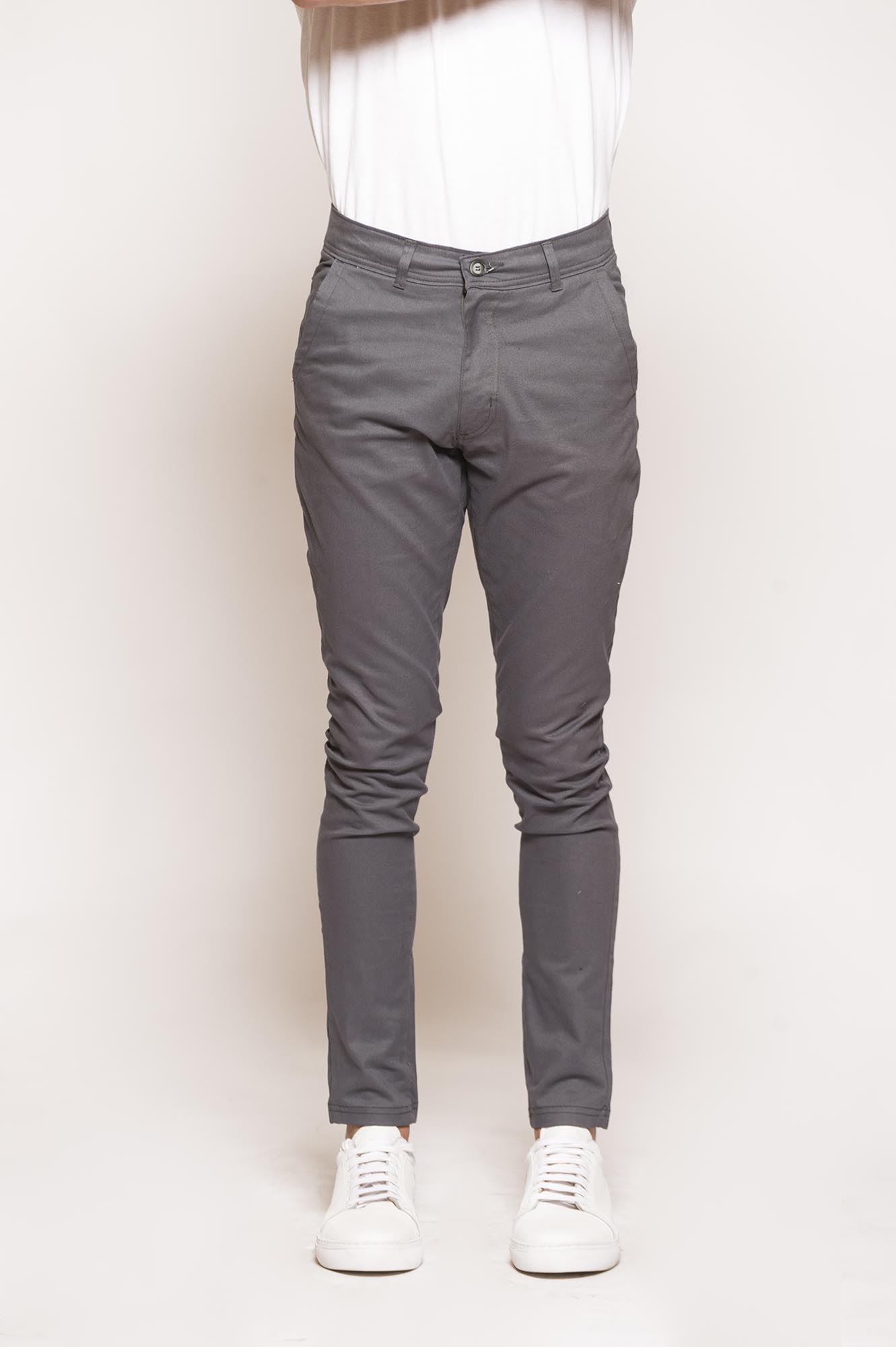 3305GT - BORG DENIMWEAR SKINNY FIT GRIS TOPO