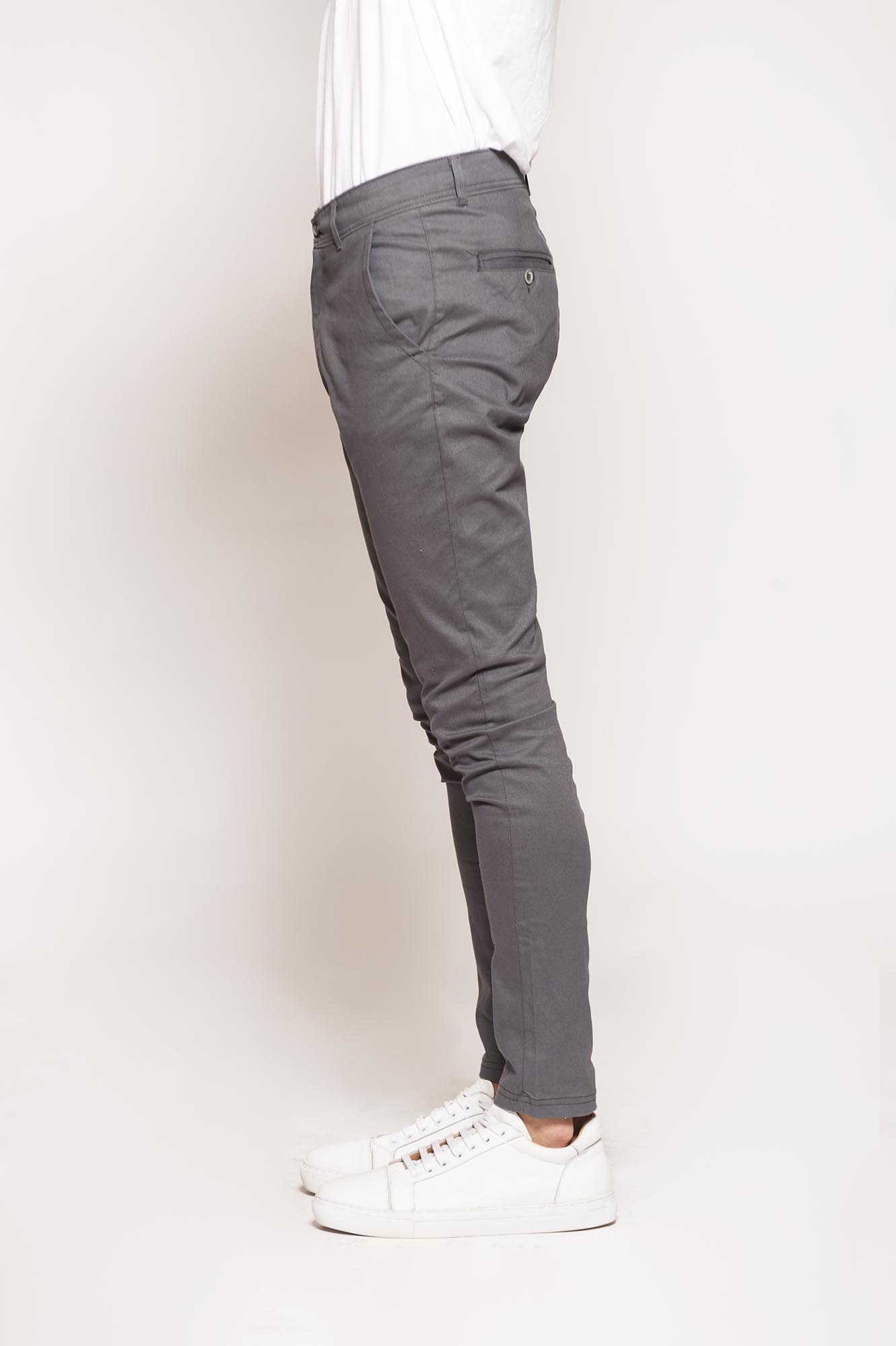 3305GT - BORG DENIMWEAR SKINNY FIT GRIS TOPO