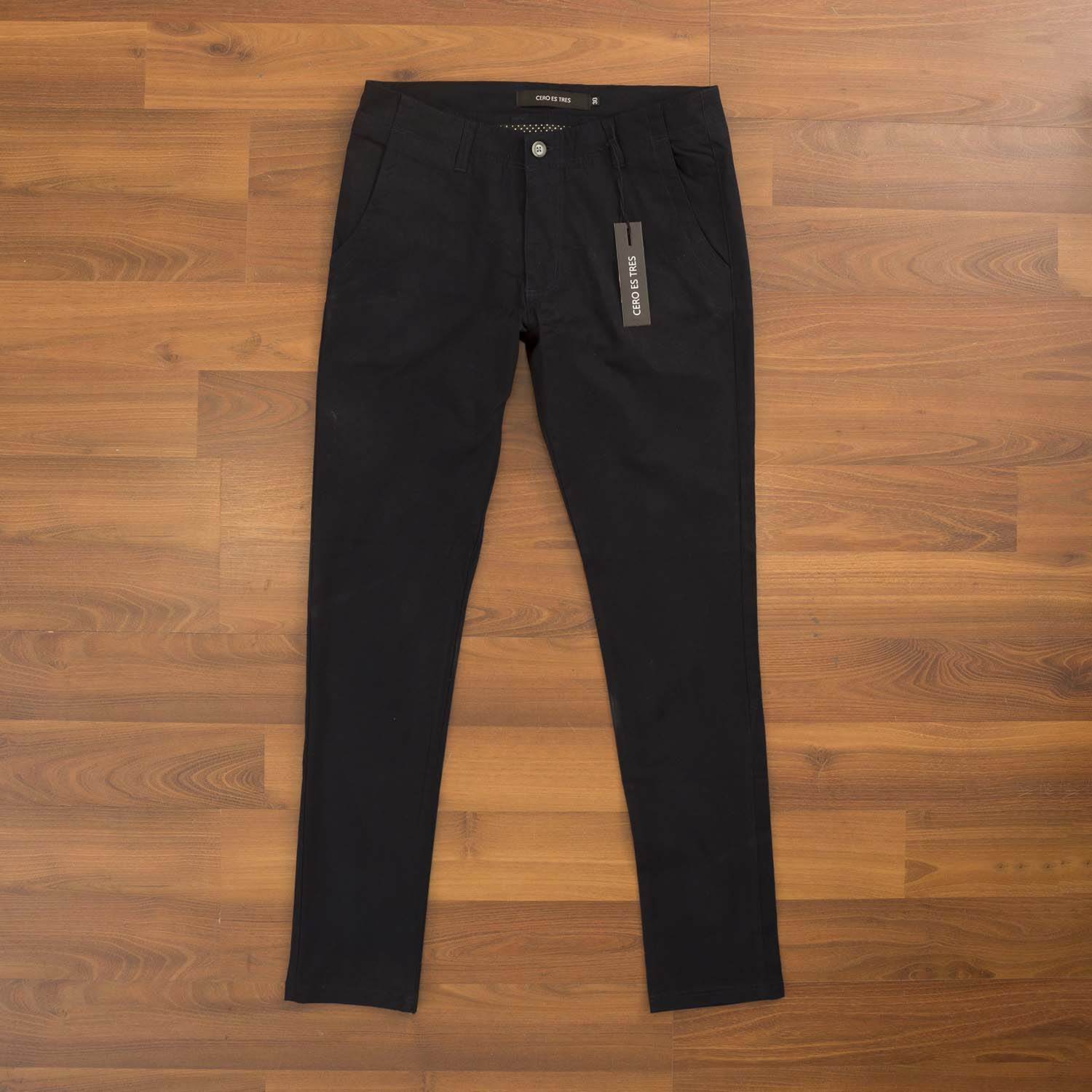 3305NE - BORG DENIMWEAR SKINNY FIT NEGRO