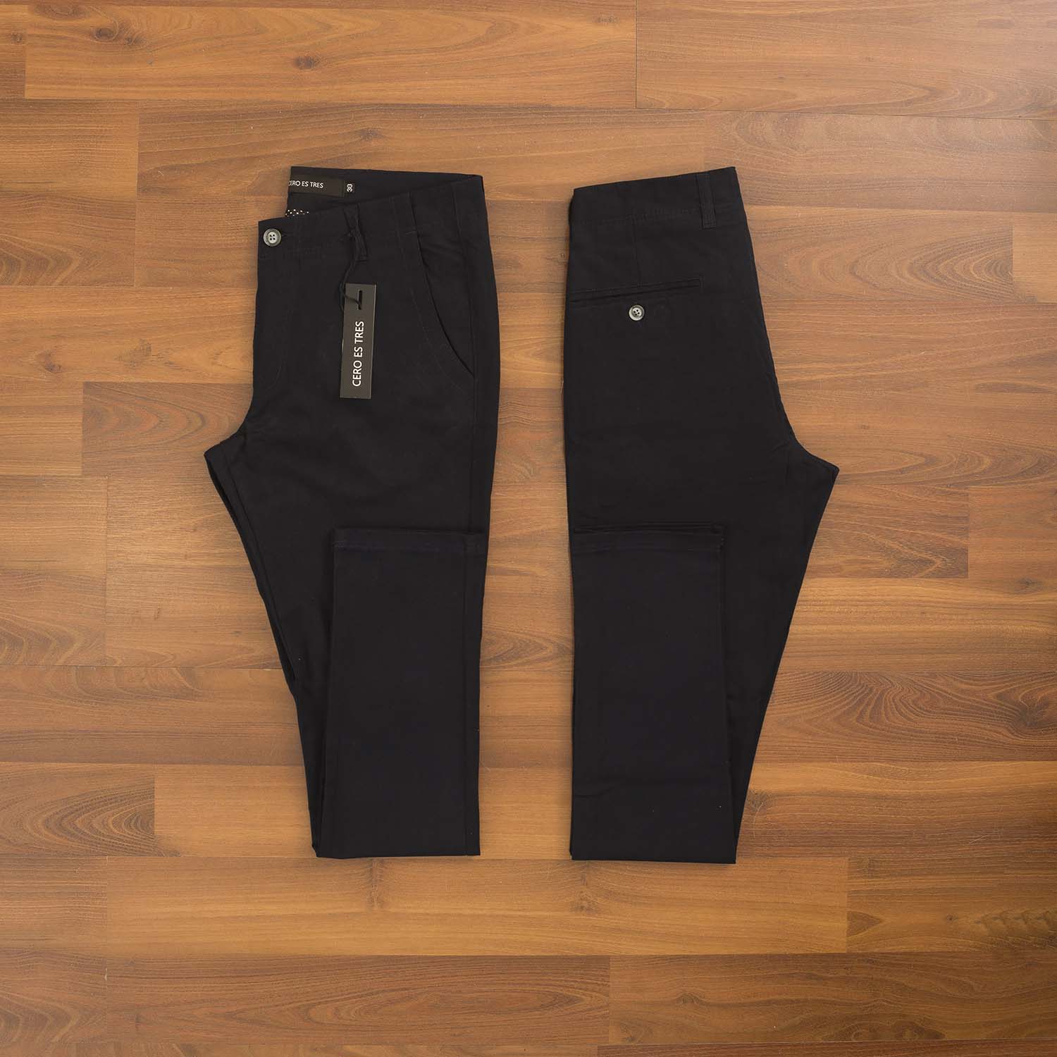 3305NE - BORG DENIMWEAR SKINNY FIT NEGRO