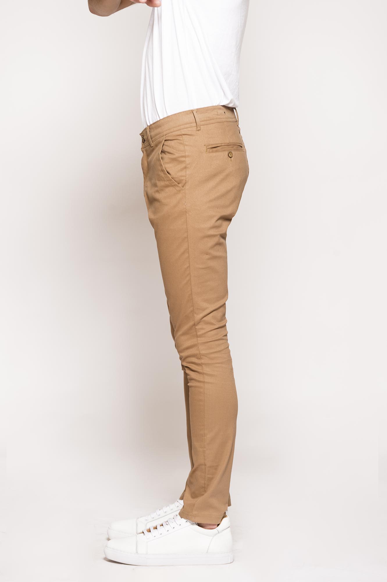 3305TO - BORG DENIMWEAR SKINNY FIT TOSTADO