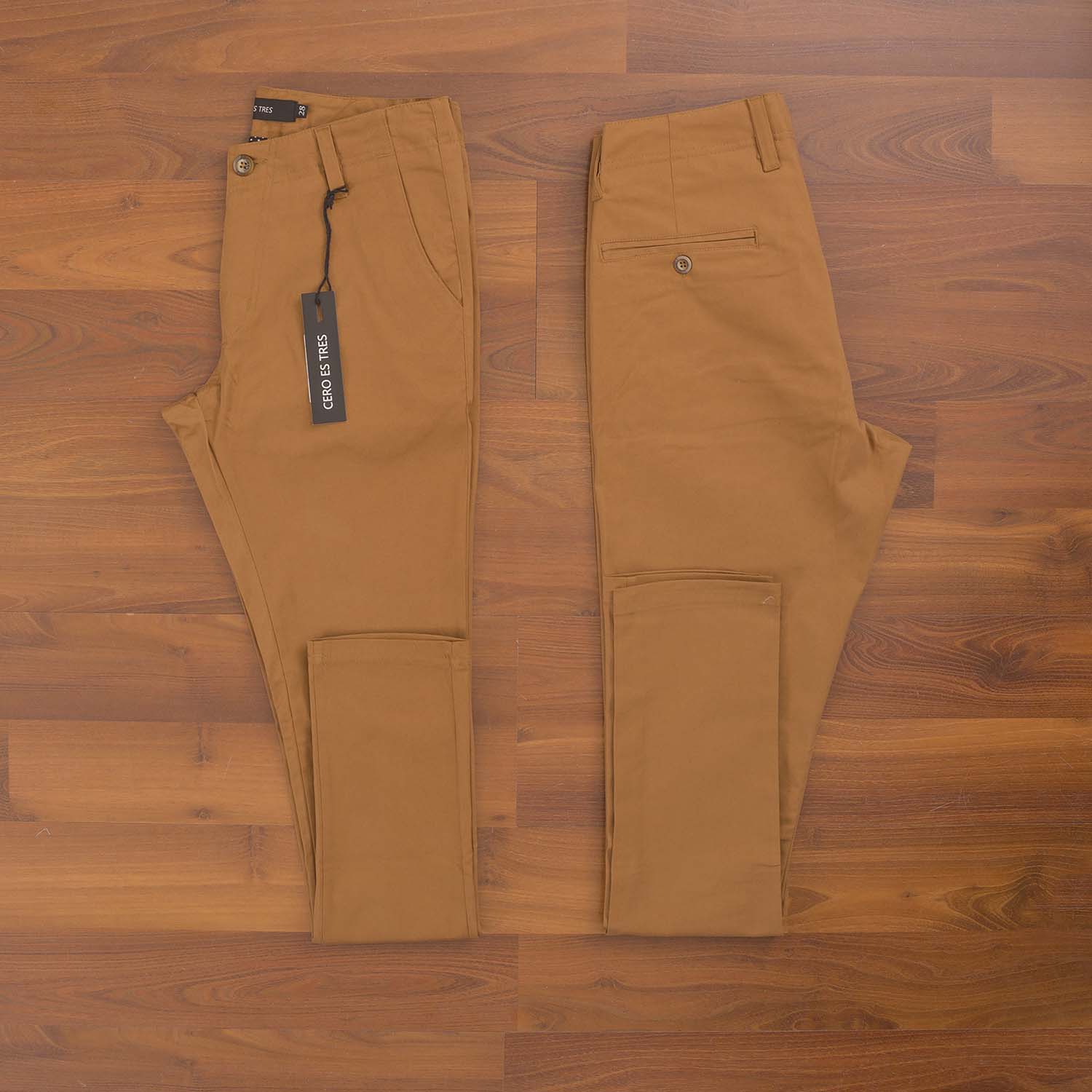 3304TO - BORG DENIMWEAR REGULAR FIT TOSTADO