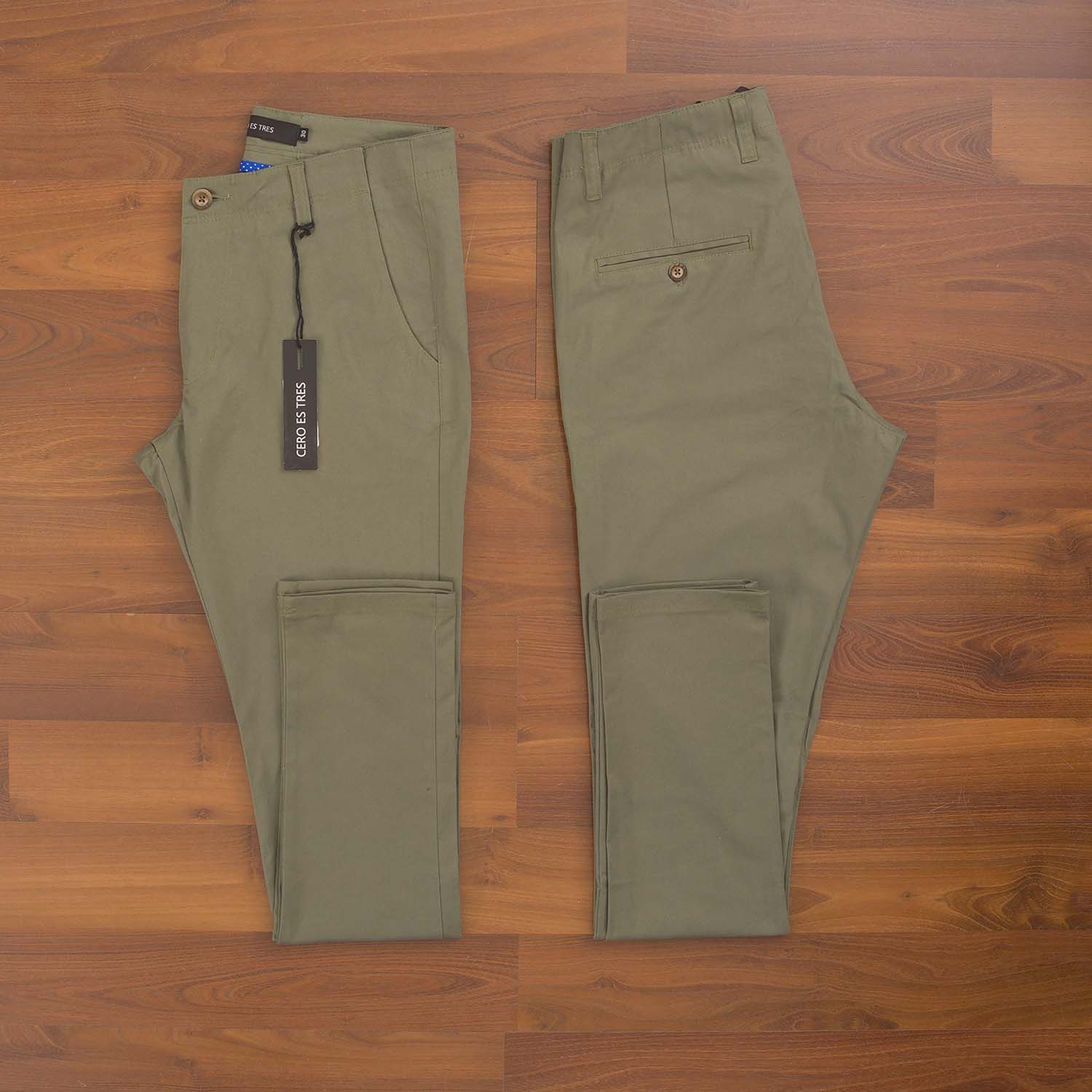 3304VE - BORG DENIMWEAR REGULAR FIT VERDE