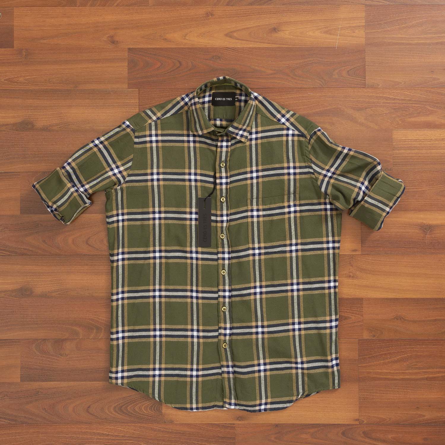CAMISA TOBY LEÑSP VERDE