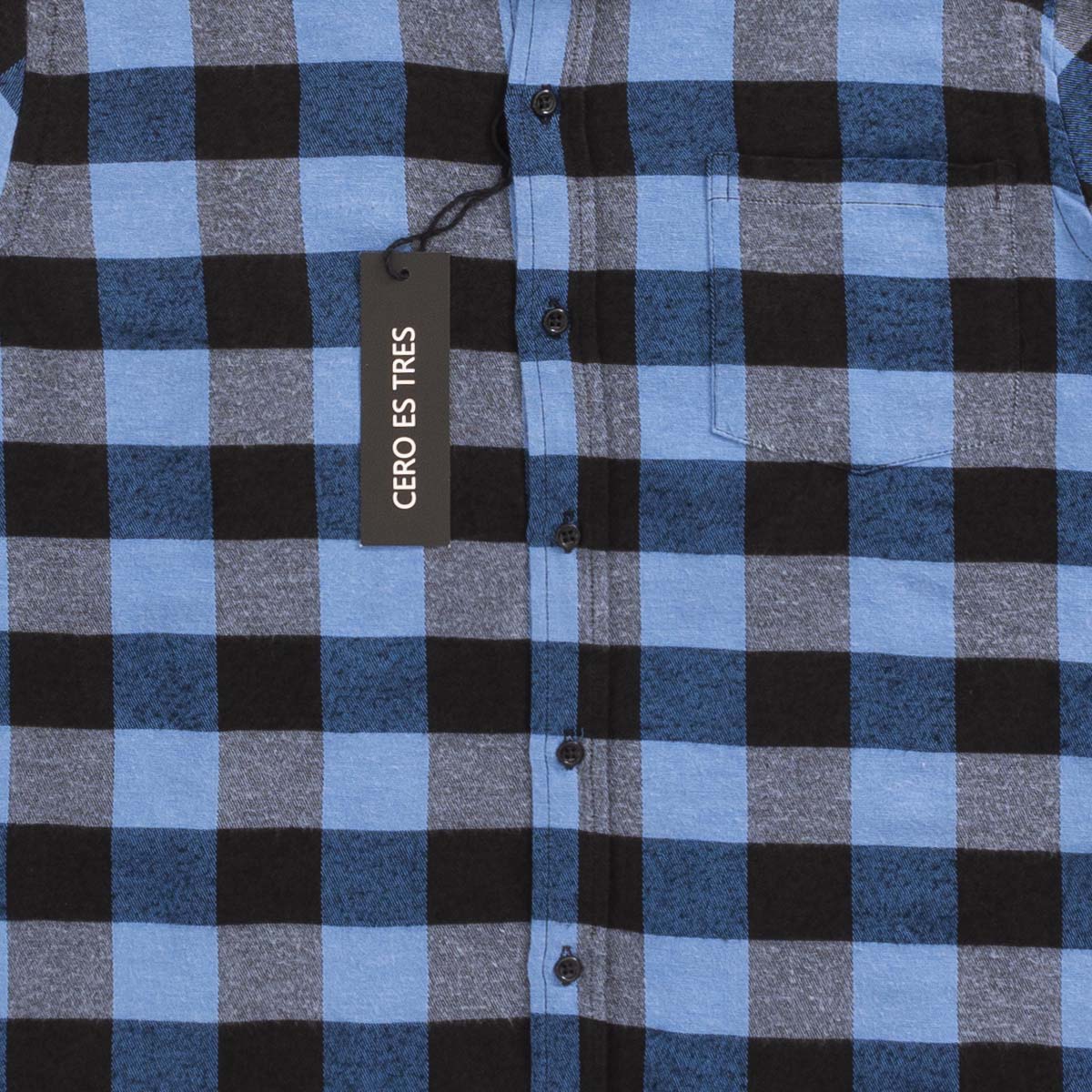 6602VIYMLCE - CAMISA JACK LEÑSP CELESTE