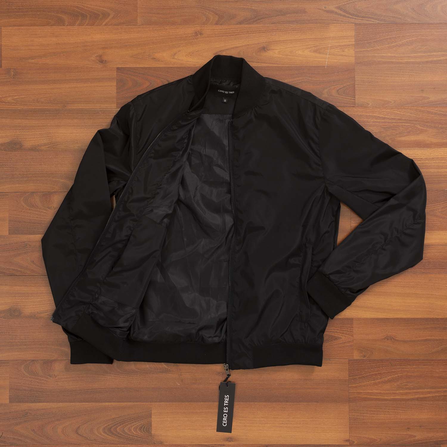 8002NE - CAMPERA ADONIS NEGRO